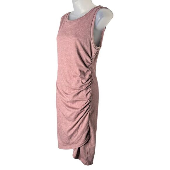 Leith Ruched Body-Con Tank Dress Medium - Picture 3 of 11